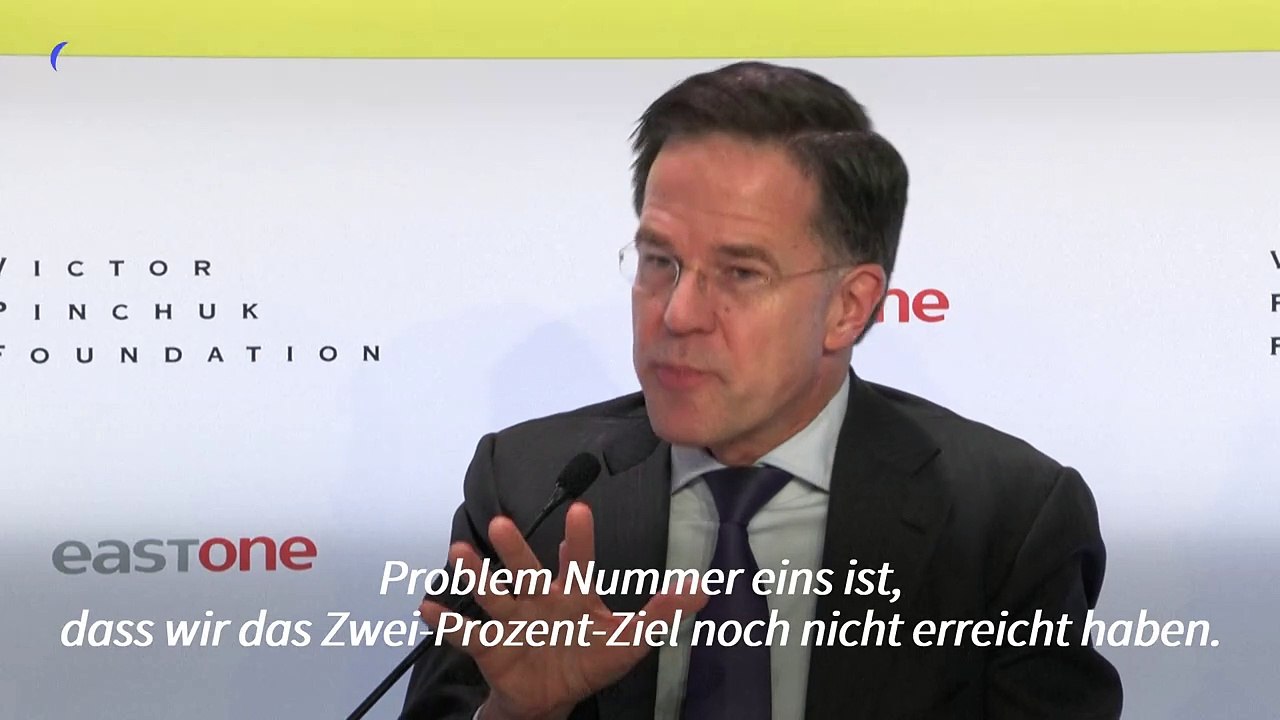 Nato-Chef: 'Zwei Prozent für Verteidigung nicht annähernd ausreichend'