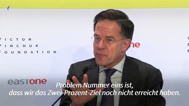 Nato-Chef: Zwei Prozent für Verteidigung nicht annähernd ausreichend