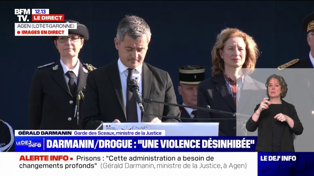 Gérald Darmanin annonce la création d'une police pénitentiaire en 2026