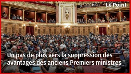 Un pas de plus vers la suppression des avantages des anciens Premiers ministres