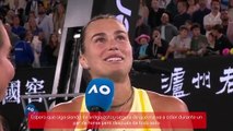 Sabalenka: 