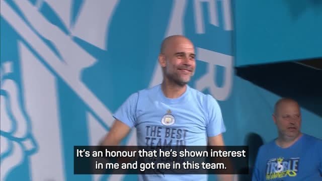 Marmoush excited to work with Guardiola and 'goal machine' Haaland