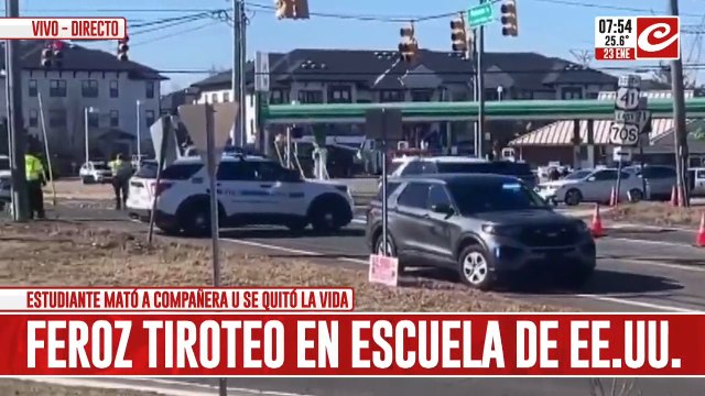 Feroz tiroteo en una escuela de Estados Unidos: hay varios muertos