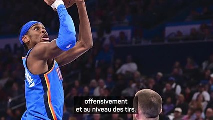 Thunder - Gilgeous-Alexander : "J'aurais pu scorer beaucoup plus"