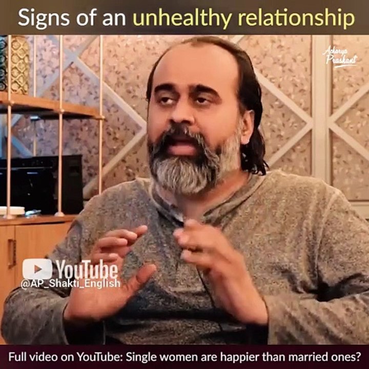 Signs of an unhealthy relationship || Acharya Prashant