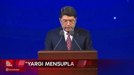 Adalet Bakanı Yılmaz Tunç: Yargı mensupları hedef alınıyor