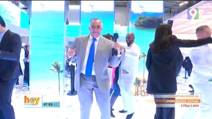 Luisin Mejía pone a bailar a España al ritmo del Merengue en Fitur 2025 | Hoy Mismo