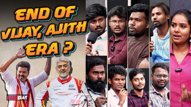 Ennama Anga Saththam? | End of Vijay, Ajith Era? | Ajith Kumar Car Racing | TVK Vijay | FilmiBeat