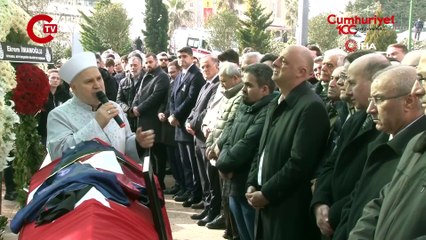 Bolu’da yangında hayatını kaybeden Prof. Dr. Atakan Yalçın ve kızı toprağa verildi