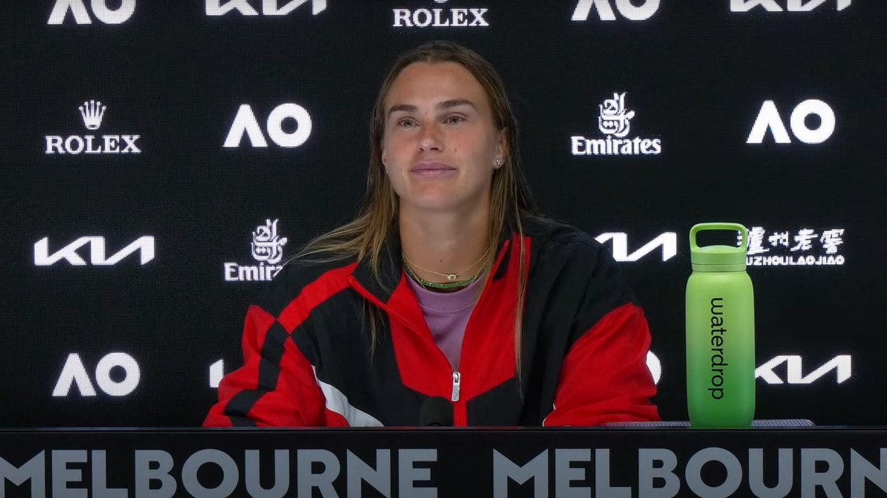 Tennis - Australian Open 2025 - Aryna Sabalenka, her third consecutive final in Melbourne : "I feel at home"