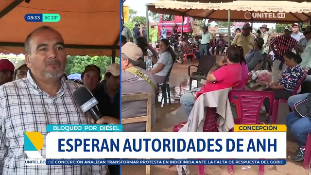 ​​​​​​​​Determinan cuarto intermedio de 24 horas en bloqueo en Concepción por reunión con autoridades de la ANH