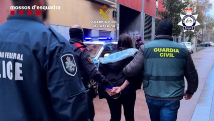 Desmantelada una red de narcotráfico internacional en Barcelona