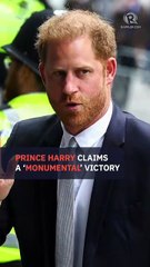 Prince Harry hails 'monumental' legal win over Murdoch newspapers