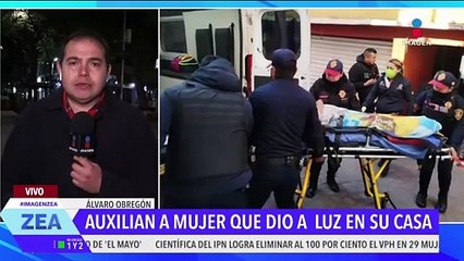 Policías de la CDMX asisten parto en una vivienda en la alcaldía Álvaro Obregón