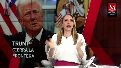 Donald Trump cierra la frontera terrestre con México y endurece medidas antimigratorias