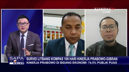 [FULL] Bincang Peneliti Litbang Kompas-Jubir soal Kinerja 100 Hari Prabowo-Gibran di Bidang Ekonomi