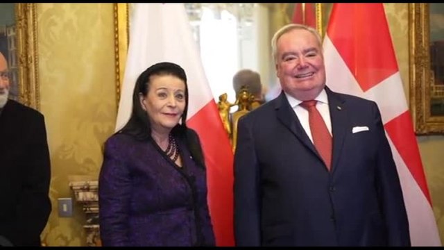 La presidente maltese ricevuta a Roma da Gran Maestro Ordine di Malta