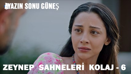 Zeynep Sahneleri Kolaj (6) - Ayazın Sonu Güneş