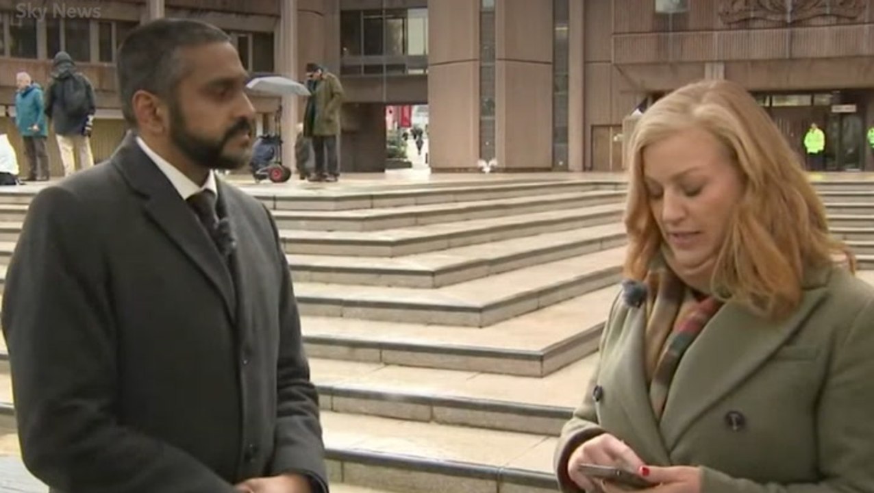 Sky News reporter Sarah-Jane Mee breaks down in tears reading Southport killings evidence