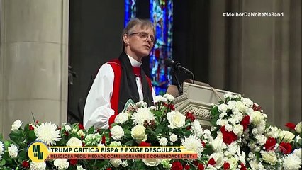Trump exige desculpa de bispa que defendeu imigrantes e LGBTs | Melhor da Noite