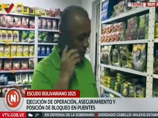 Táchira | ZODI N° 21 ejecutó ejercicios de aseguramiento y posición de bloqueo de puentes