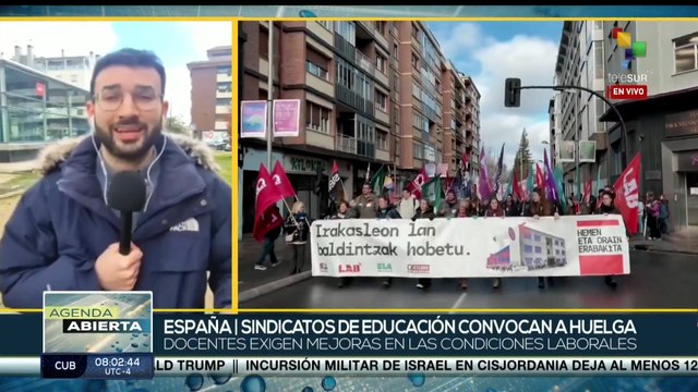 Miles de profesores piden mejoras laborales en España