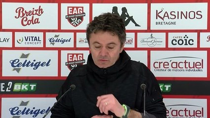 SM Caen - EAG : le point presse de Sylvain Ripoll