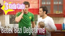 Bebek bezi değiştirme operasyonu - 3 Tatlı Cadı