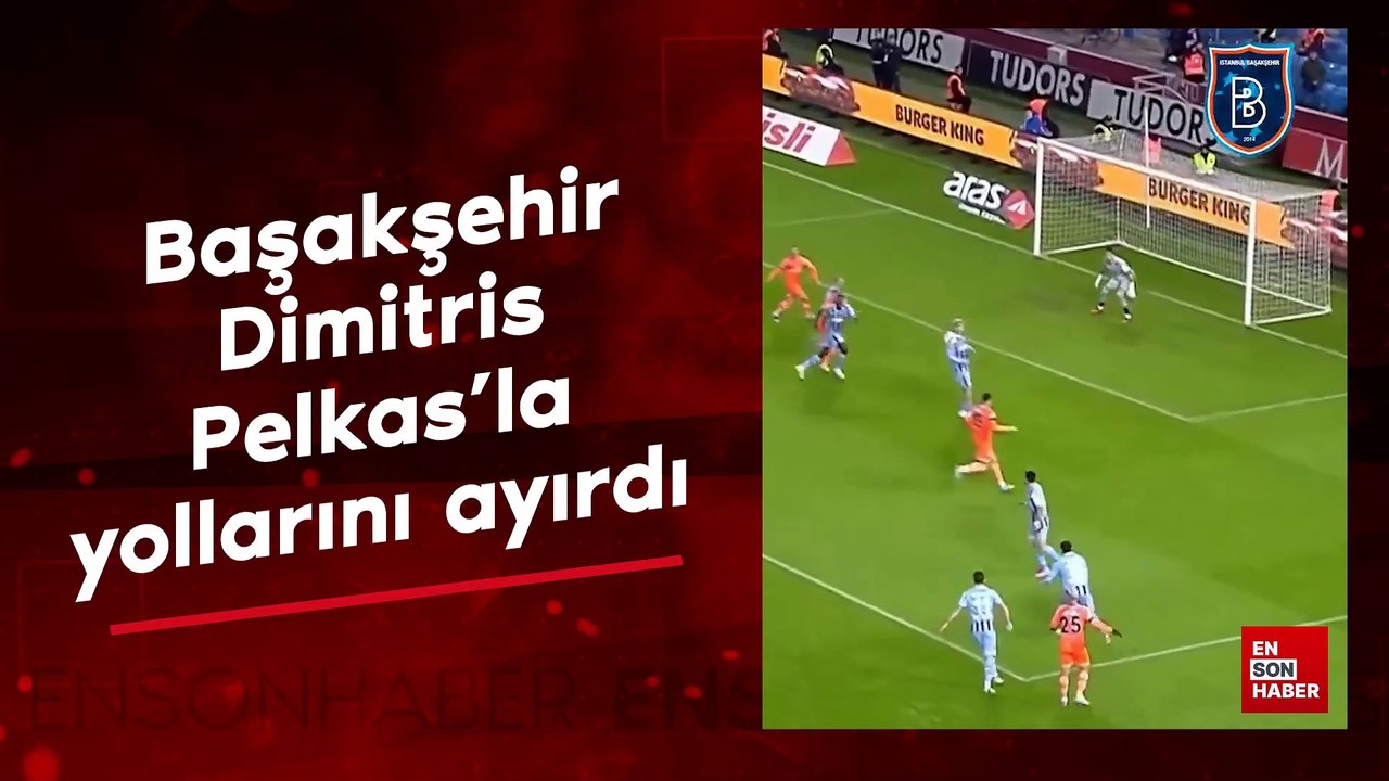 Başakşehir, Dimitris Pelkas'la yollarını ayırdı