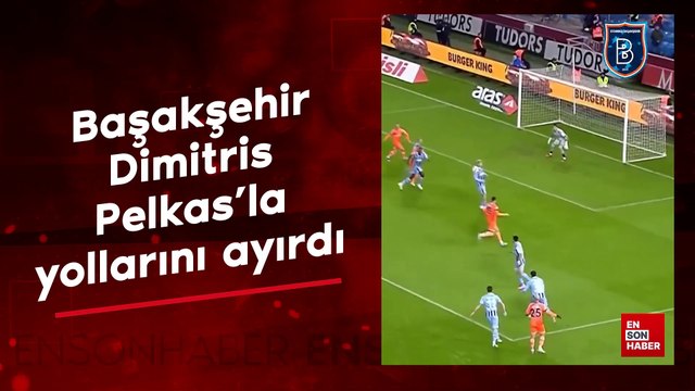Başakşehir, Dimitris Pelkas'la yollarını ayırdı