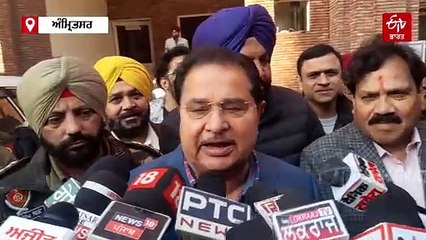 ਕਾਂਗਰਸ ਲੀਡਰਸ਼ਿਪ ਵੱਲੋਂ ਅੰਮ੍ਰਿਤਸਰ ਦੇ ਪੁਲਿਸ ਕਮਿਸ਼ਨਰ ਗੁਰਪ੍ਰੀਤ ਸਿੰਘ ਭੁੱਲਰ ਦੇ ਨਾਲ ਮੁਲਾਕਾਤ