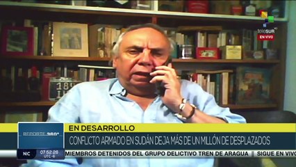 Más de un millón de desplazados por conflicto armado en Sudán