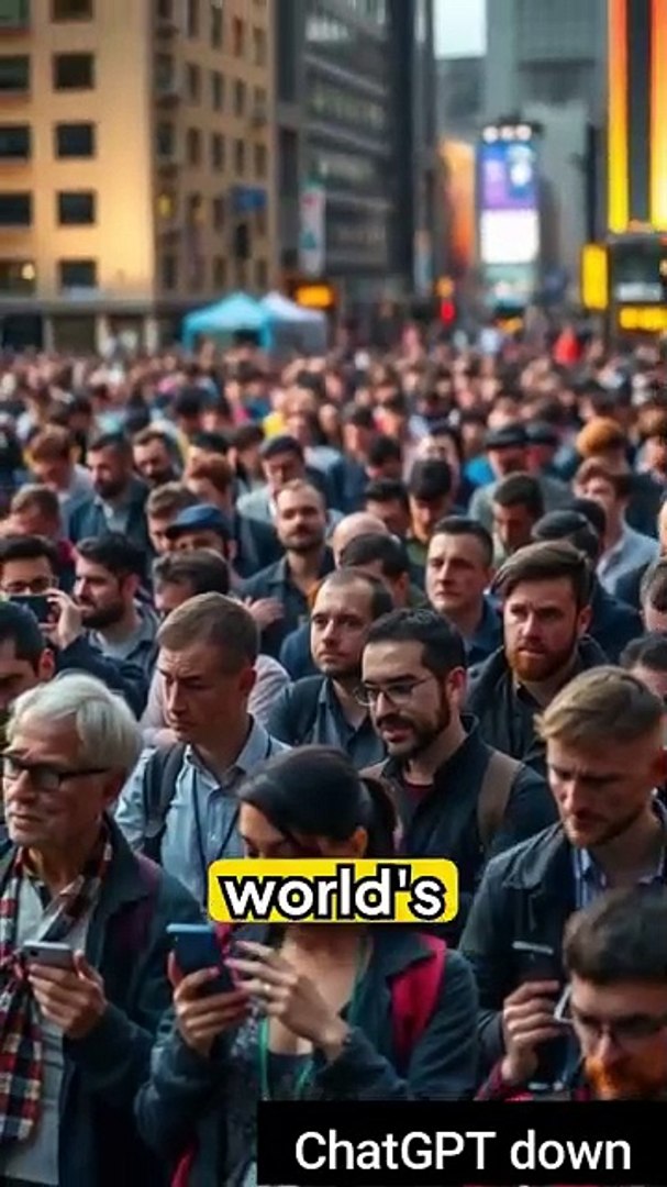 ChatGPT down as thousands report issues worldwide #shorts #chatgptdown #chatgptdown #ischatgptdown #