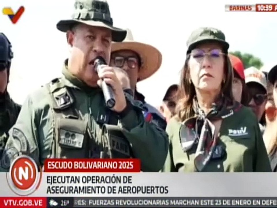 Barinas I Escudo Bolivariano 2025 ejecuta operaciones para el aseguramiento de aeropuertos