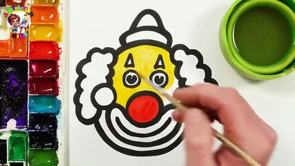 🤡✨ Fun Clown Drawing and Coloring for Kids 🎨