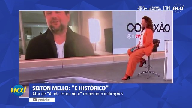 Selton Mello sobre indicações ao Oscar: Melhor filme é histórico