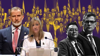 Felipe VI y la presidenta del CGPJ retratan a Bolaños y al fiscal general de Sánchez por sus “embates destructivos”