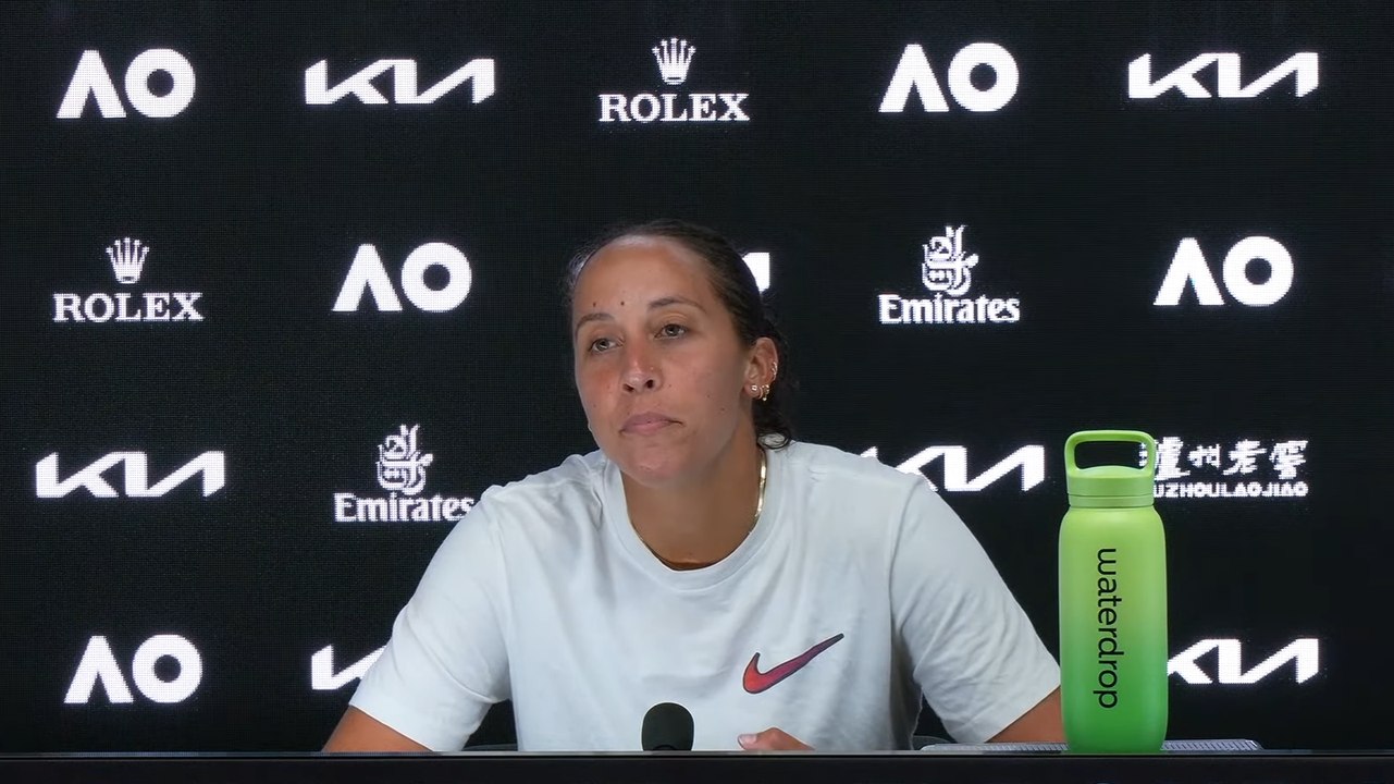 Tennis - Australian Open 2025 - Madison Keys saved a match point: "I had no idea of the score"