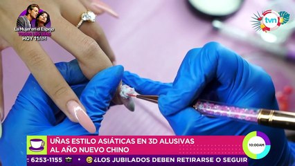 Belleza: Uñas alusivas al año nuevo chino