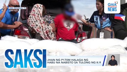 Mag-ina, nahulihan ng P170M halaga ng hinihinalang shabu na nabisto sa tulong ng K-9 | Saksi