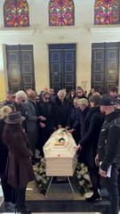 Enterrement de Jocelyn Wildenstein à Paris le 23 janvier 2025.