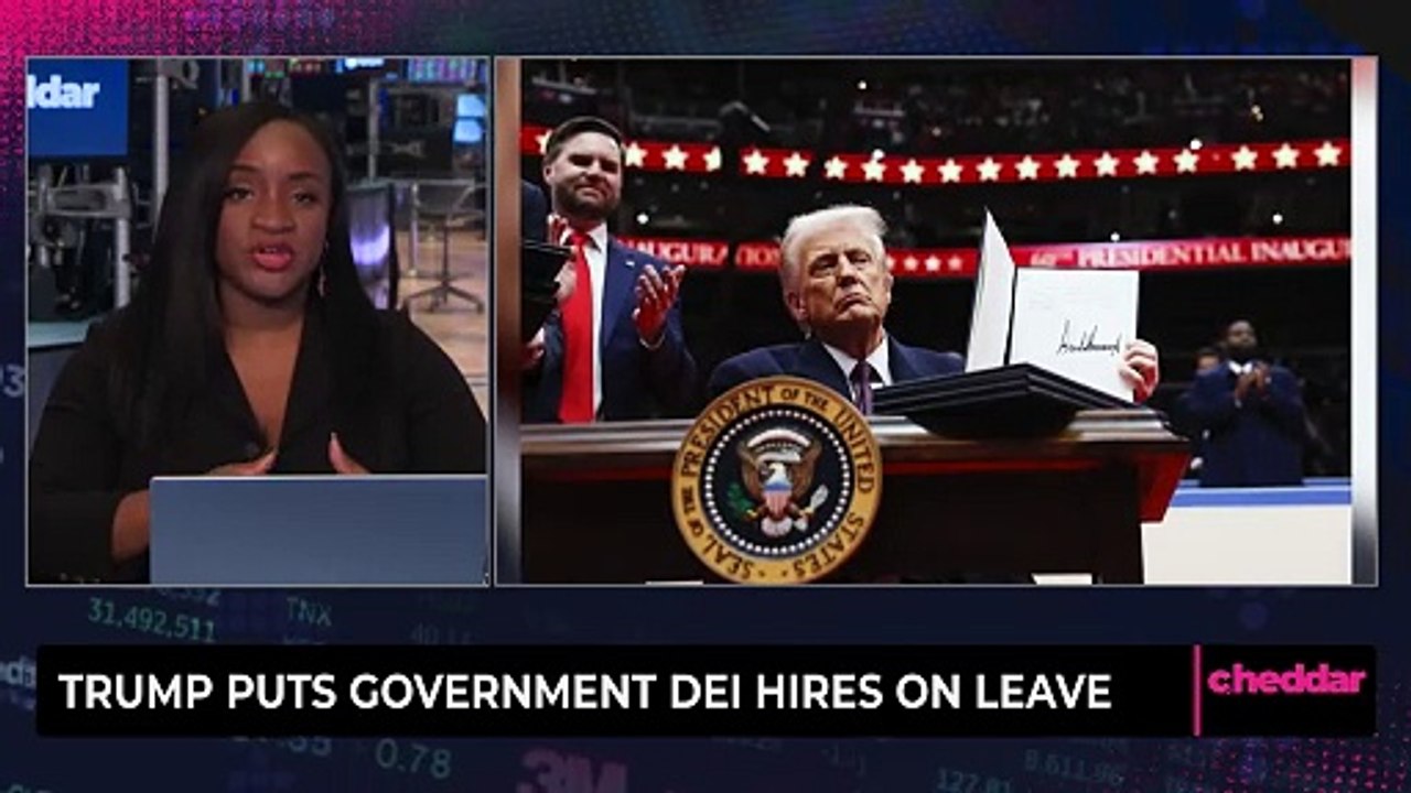 Trump Puts Government DEI Hires on Leave