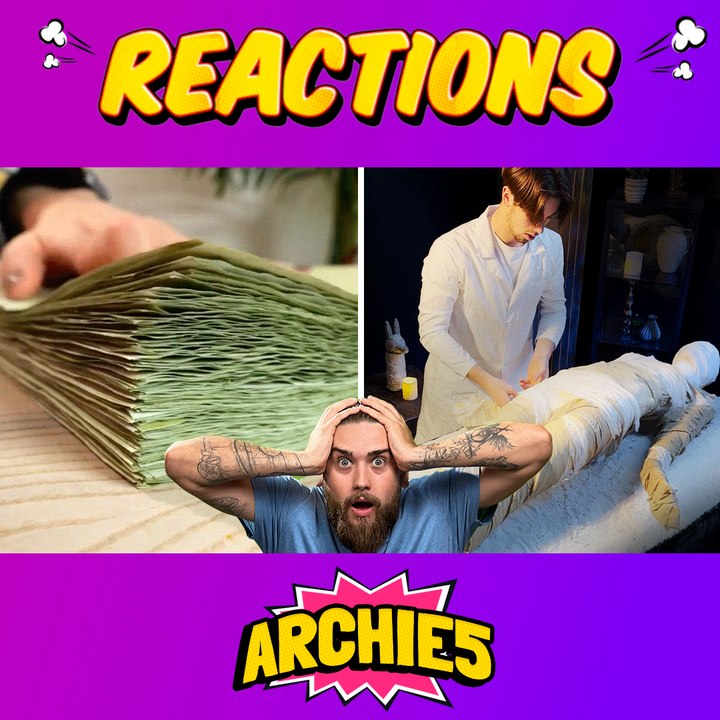 How Did They Even Make Mummies?! 😱 The Dudes REACT to Ancient 5-Minute Hacks!