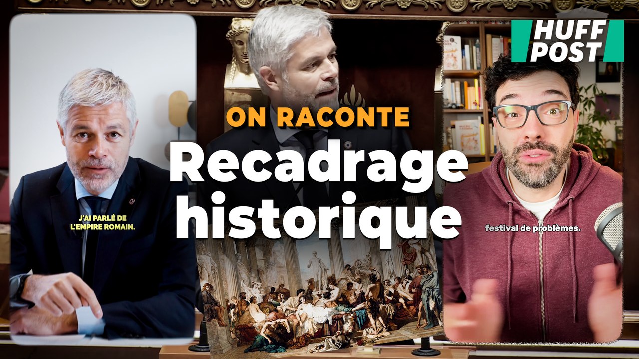 Recadré par un historien, Wauquiez reconnaît à demi-mot ses erreurs sur l’Empire romain