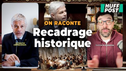Recadré par un historien, Wauquiez reconnaît à demi-mot ses erreurs sur l’Empire romain