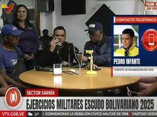 Vpdte. PSUV Pedro Infante: Ejercicios Escudo Bolivariano muestran la organización nacional