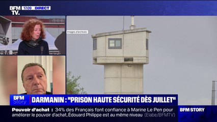 Annonces de Gérald Darmanin sur les prisons: "Le surveillant, quand il arrive au travail le matin, il a la peur au ventre. Gérald Darmanin  a pris conscience de ça", explique Pierre Botton, ancien détenu