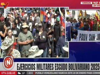 Todos los cuerpos combatientes realizan ofrenda a Fabricio Ojeda en el 23 de enero