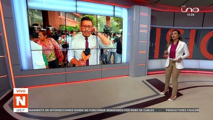 SCZ: PROTESTA SECTOR SALUD EN LA GOBERNACIÓN