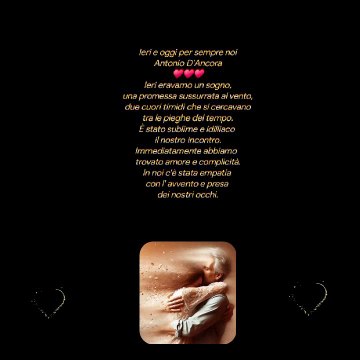 Ieri e oggi per sempre noiAntonio D'Ancora♥️♥️♥️